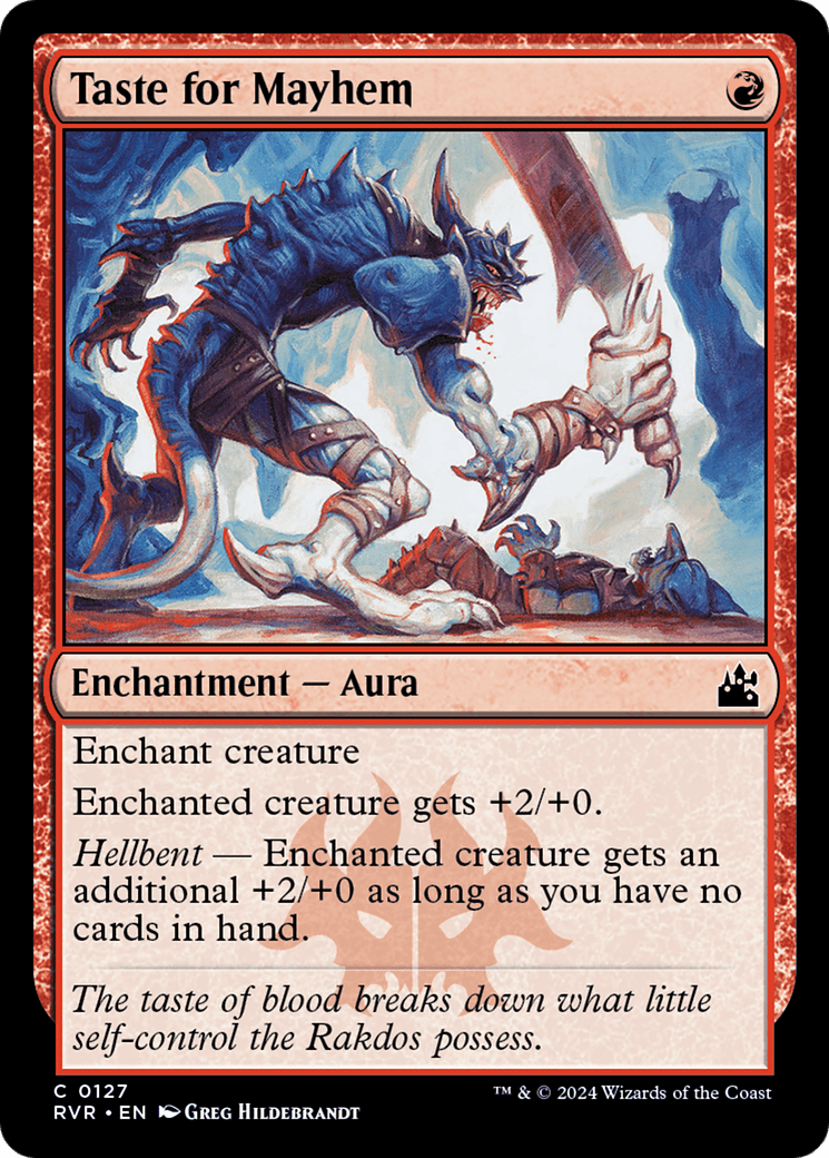 Taste for Mayhem [Ravnica Remastered] - Card Brawlers
