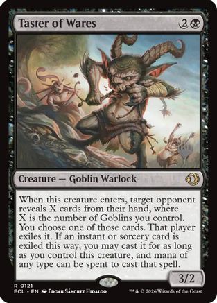 Taster of Wares (PPECL-121) - Promo Pack: Lorwyn Eclipsed Foil - Card Brawlers