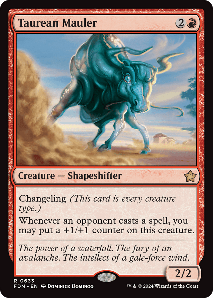 Taurean Mauler [Foundations] - Card Brawlers