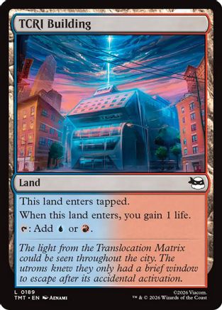 TCRI Building (TMT-189) - Teenage Mutant Ninja Turtles - Card Brawlers