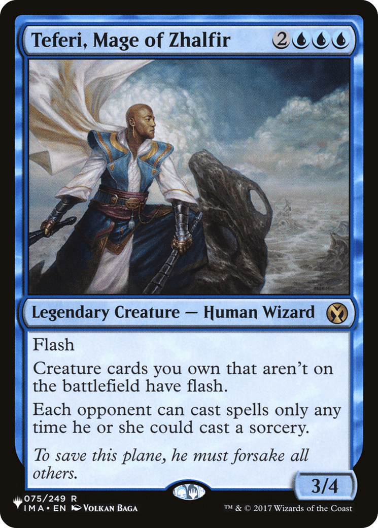 Teferi, Mage of Zhalfir [The List] - Card Brawlers