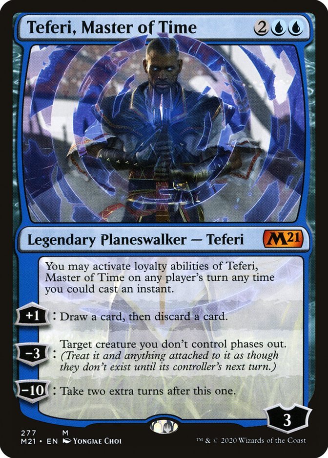 Teferi, Master of Time (277) [Core Set 2021] - Card Brawlers