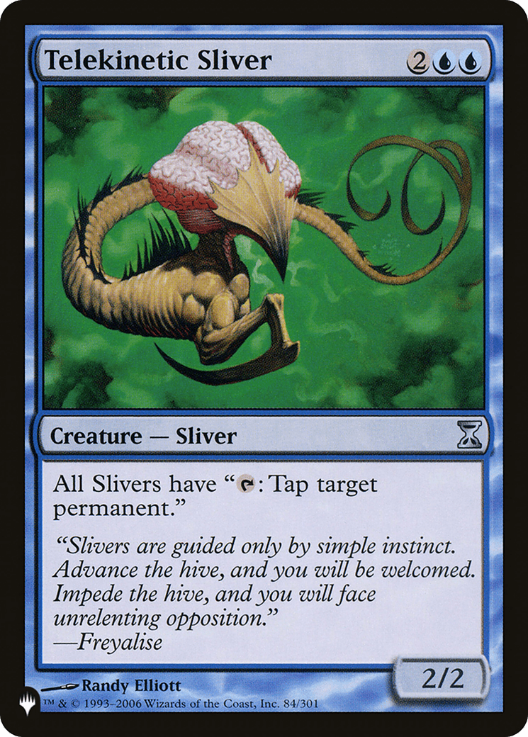 Telekinetic Sliver [The List] - Card Brawlers