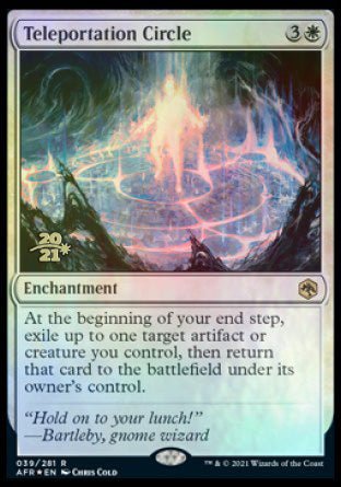 Teleportation Circle [Dungeons & Dragons: Adventures in the Forgotten Realms Prerelease Promos] - Card Brawlers