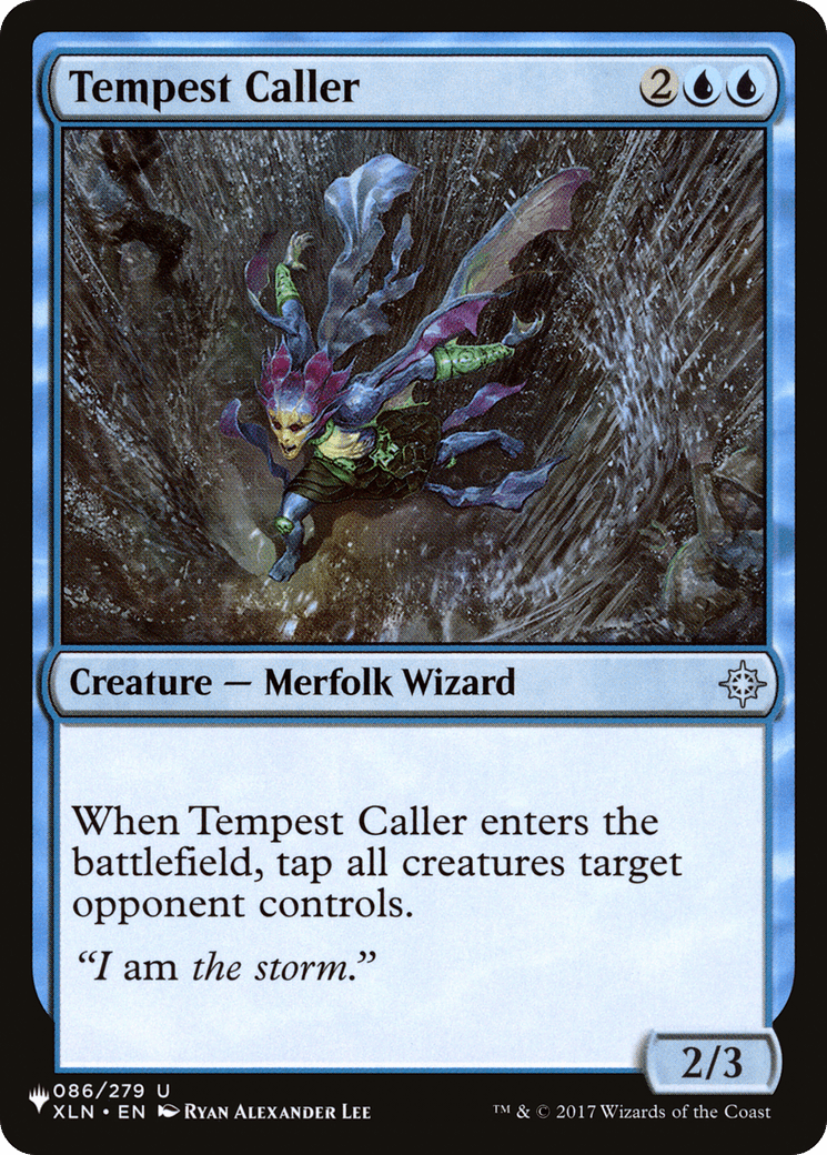 Tempest Caller [The List] - Card Brawlers