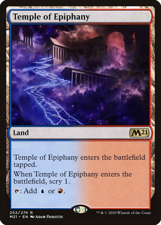 Temple of Epiphany [Core Set 2021] - Card Brawlers