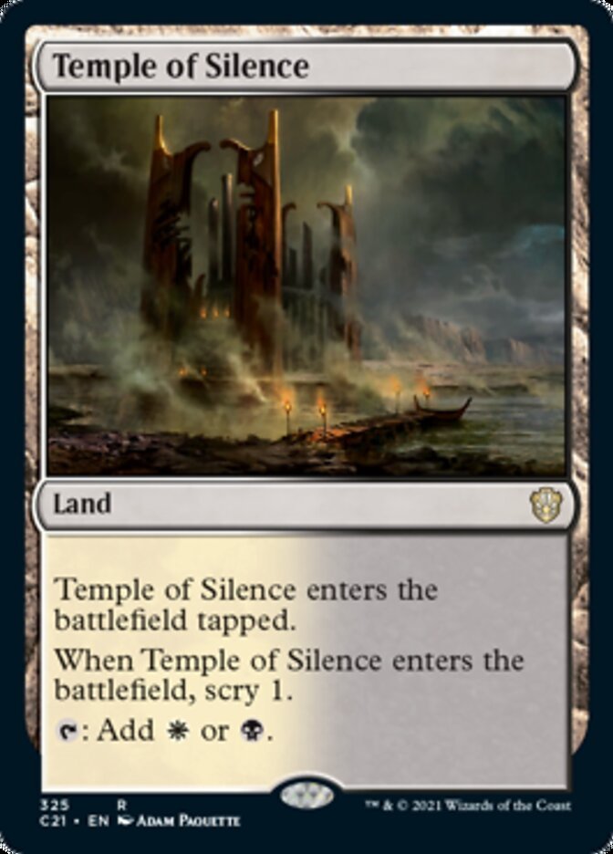 Temple of Silence [Commander 2021] - Card Brawlers