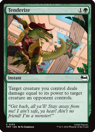 Tenderize (TMT-133) - Teenage Mutant Ninja Turtles Foil - Card Brawlers