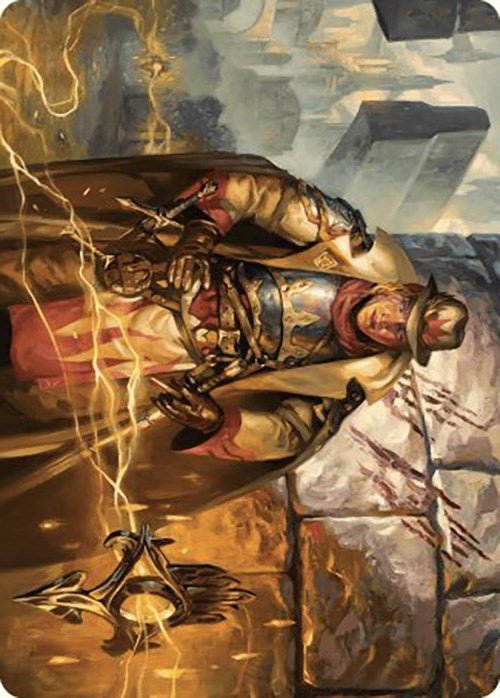 Tenth District Hero Art Card [Murders at Karlov Manor Art Series] - Card Brawlers