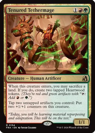 Tenured Tethermage (FRA-154) - Reality Fracture - Card Brawlers