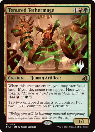 Tenured Tethermage (PPFRA-154) - Promo Pack: Reality Fracture - Card Brawlers