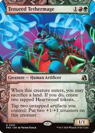 Tenured Tethermage (Showcase) (FRA-357) - Reality Fracture - Card Brawlers