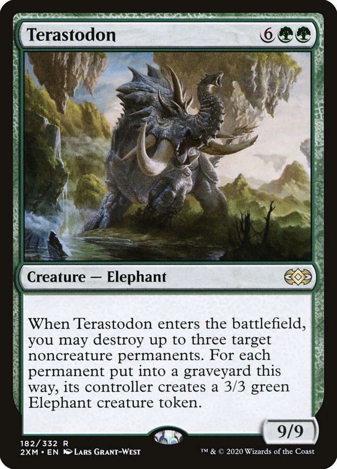 Terastodon [Double Masters] - Card Brawlers