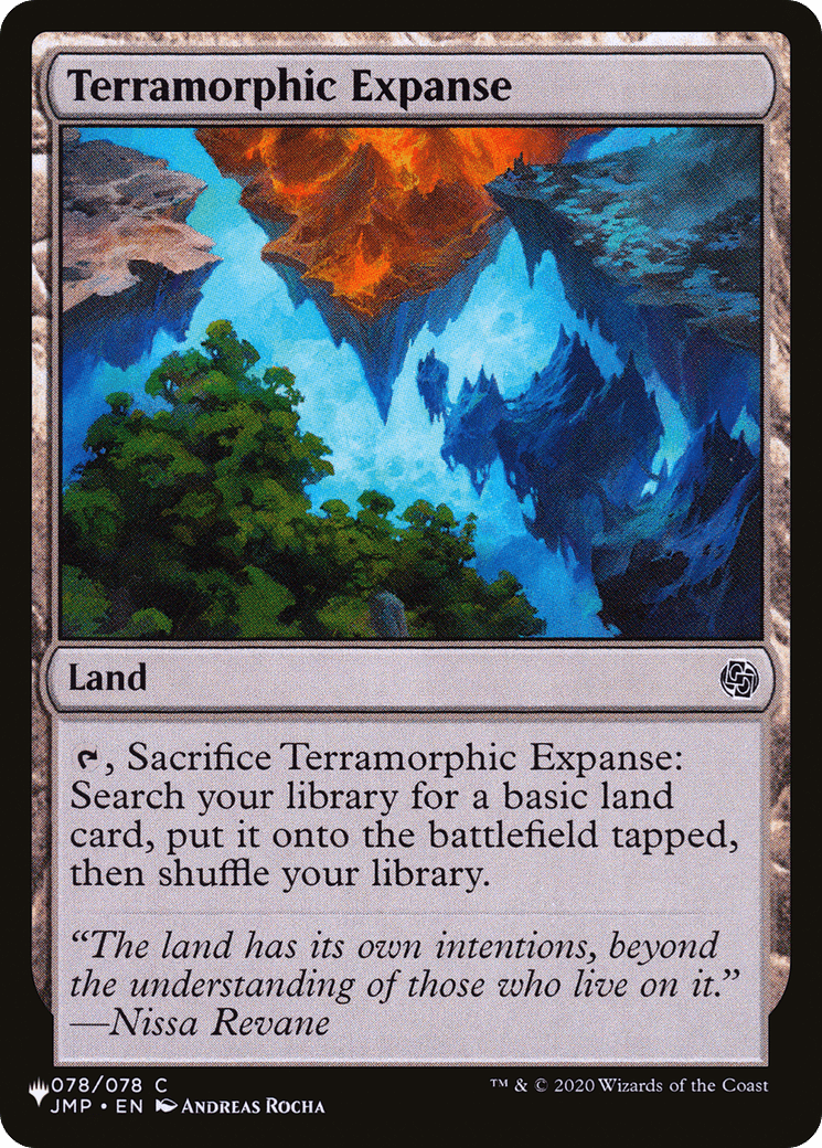 Terramorphic Expanse (JMP) [The List] - Card Brawlers