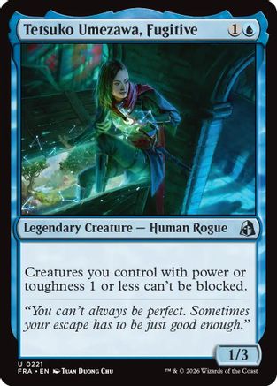 Tetsuko Umezawa, Fugitive (FRA-221) - Reality Fracture - Card Brawlers