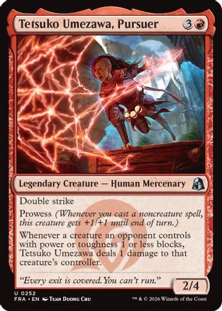 Tetsuko Umezawa, Pursuer (FRA-252) - Reality Fracture - Card Brawlers