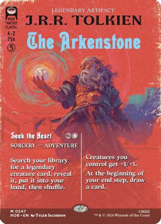 The Arkenstone (Borderless) (HOB-247) - The Hobbit Foil - Card Brawlers