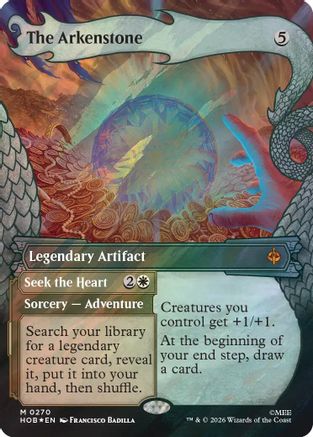 The Arkenstone (Showcase) (Surge Foil) (HOB-270) - The Hobbit Foil - Card Brawlers