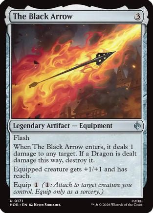 The Black Arrow (HOB-171) - The Hobbit - Card Brawlers