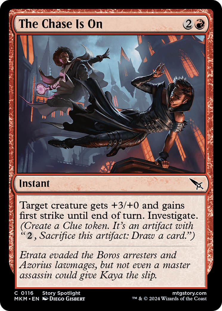 The Chase Is On [Murders at Karlov Manor] - Card Brawlers