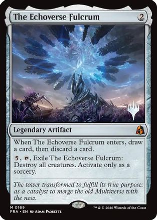 The Echoverse Fulcrum (PPFRA-169) - Promo Pack: Reality Fracture Foil - Card Brawlers