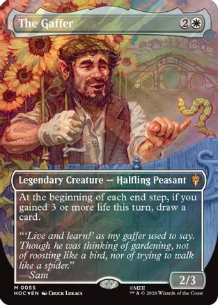 The Gaffer (Borderless) (Surge Foil) (HOC-055) - The Hobbit: Eternal-Legal Foil - Card Brawlers