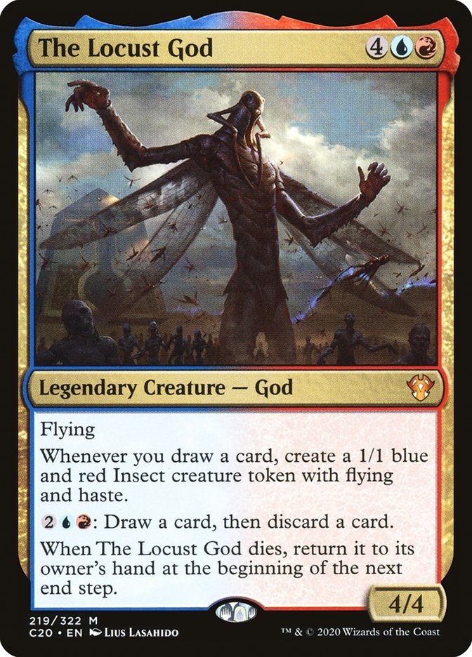 The Locust God [Commander 2020] - Card Brawlers