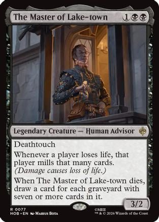 The Master of Lake-town (HOB-077) - The Hobbit Foil - Card Brawlers
