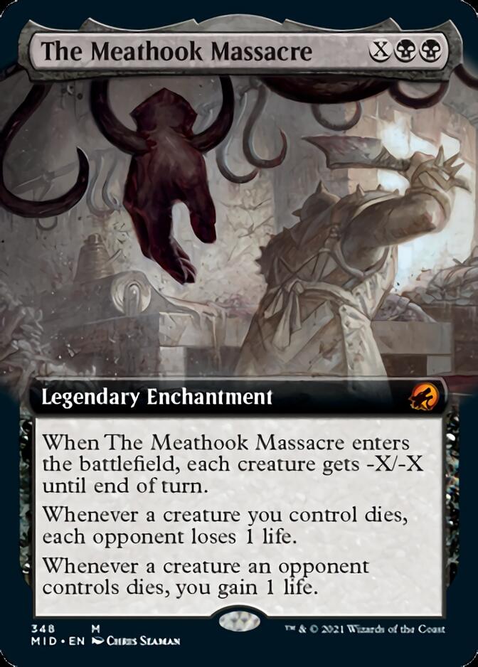 The Meathook Massacre (Extended Art) [Innistrad: Midnight Hunt] - Card Brawlers
