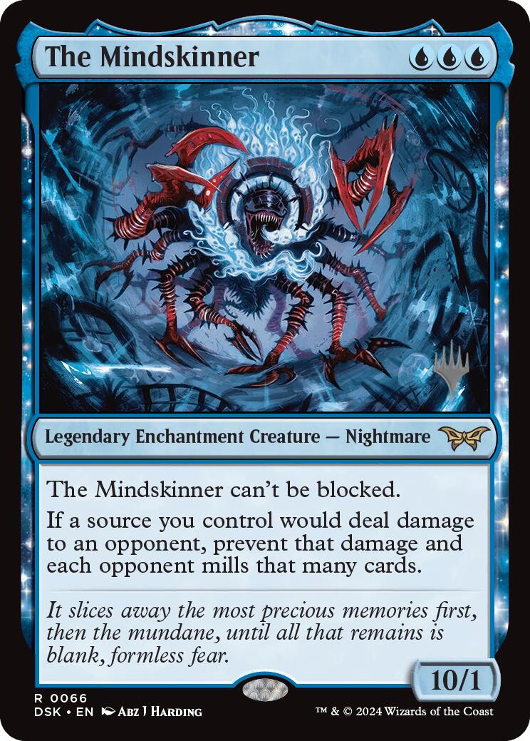The Mindskinner (Promo Pack) [Duskmourn: House of Horror Promos] - Card Brawlers