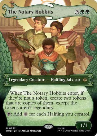 The Notary Hobbits (Showcase) (HOB-232) - The Hobbit - Card Brawlers