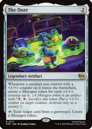 The Ooze (TMT-177) - Teenage Mutant Ninja Turtles - Card Brawlers