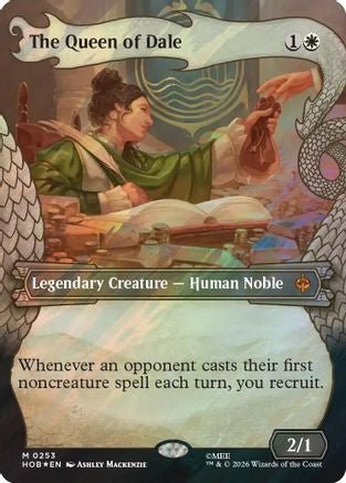 The Queen of Dale (Showcase) (Surge Foil) (HOB-253) - The Hobbit Foil - Card Brawlers
