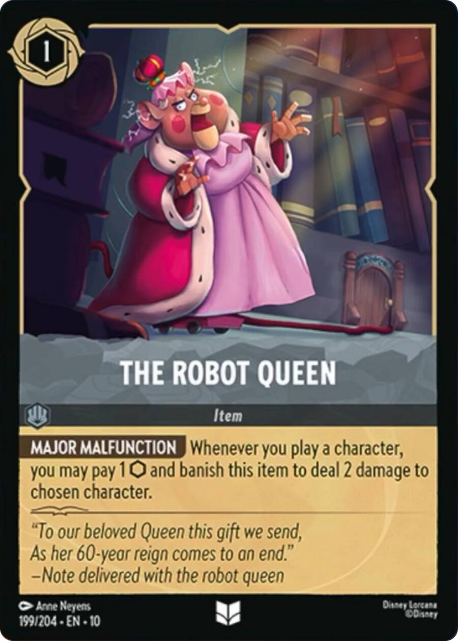 The Robot Queen (199/204) [Whispers in the Well] - Card Brawlers