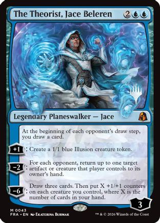 The Theorist, Jace Beleren (PPFRA-043) - Promo Pack: Reality Fracture - Card Brawlers
