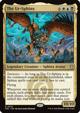 The Ur-Sphinx (FRC-012) - Commander: Reality Fracture - Card Brawlers
