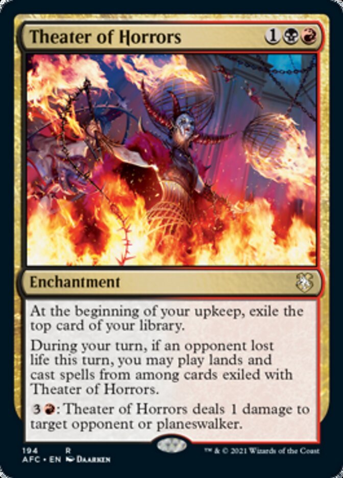 Theater of Horrors [Dungeons & Dragons: Adventures in the Forgotten Realms Commander] - Card Brawlers