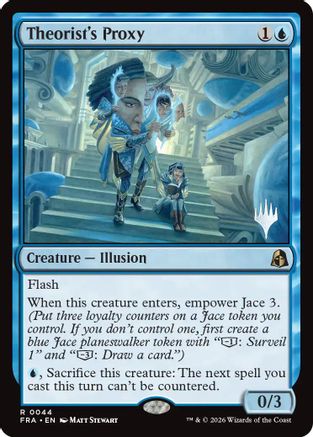 Theorist's Proxy (PPFRA-044) - Promo Pack: Reality Fracture Foil - Card Brawlers