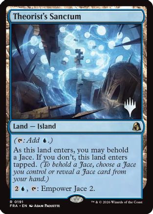 Theorist's Sanctum (PPFRA-191) - Promo Pack: Reality Fracture Foil - Card Brawlers