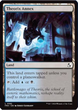 Theorix Annex (FRA-192) - Reality Fracture Foil - Card Brawlers