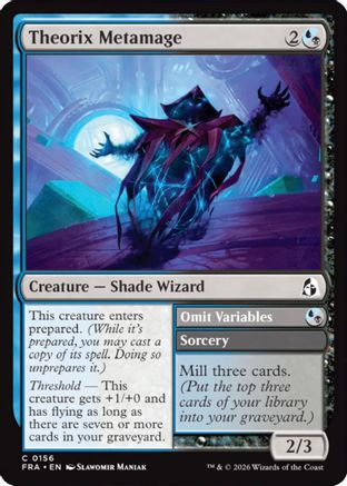 Theorix Metamage (FRA-156) - Reality Fracture - Card Brawlers