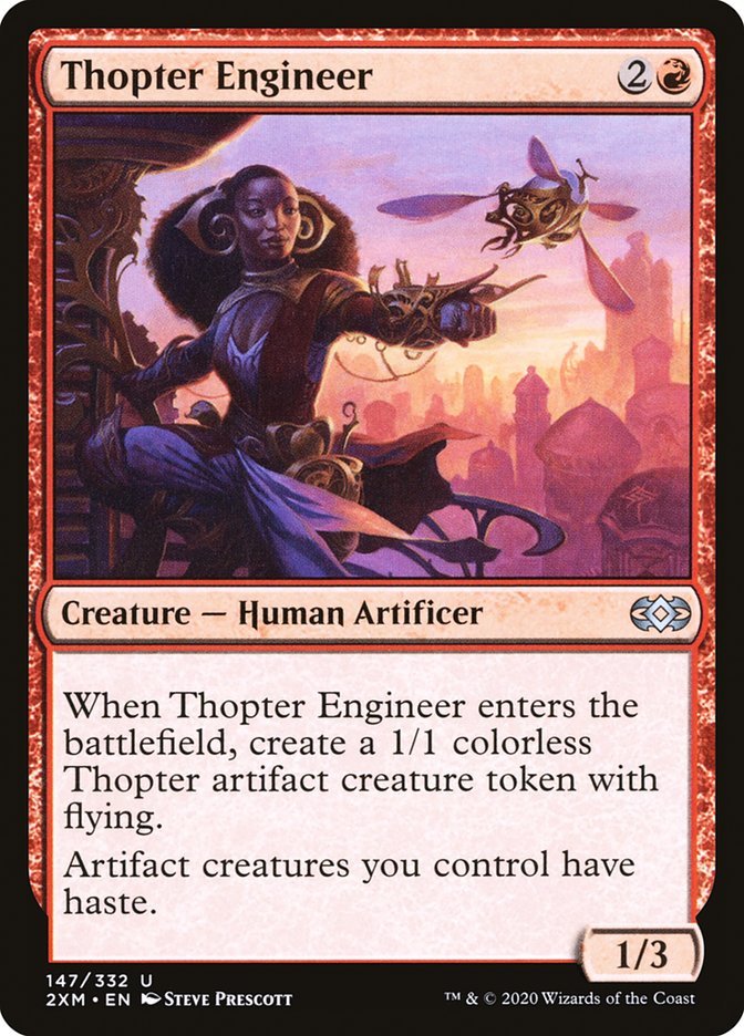Thopter Engineer [Double Masters] - Card Brawlers