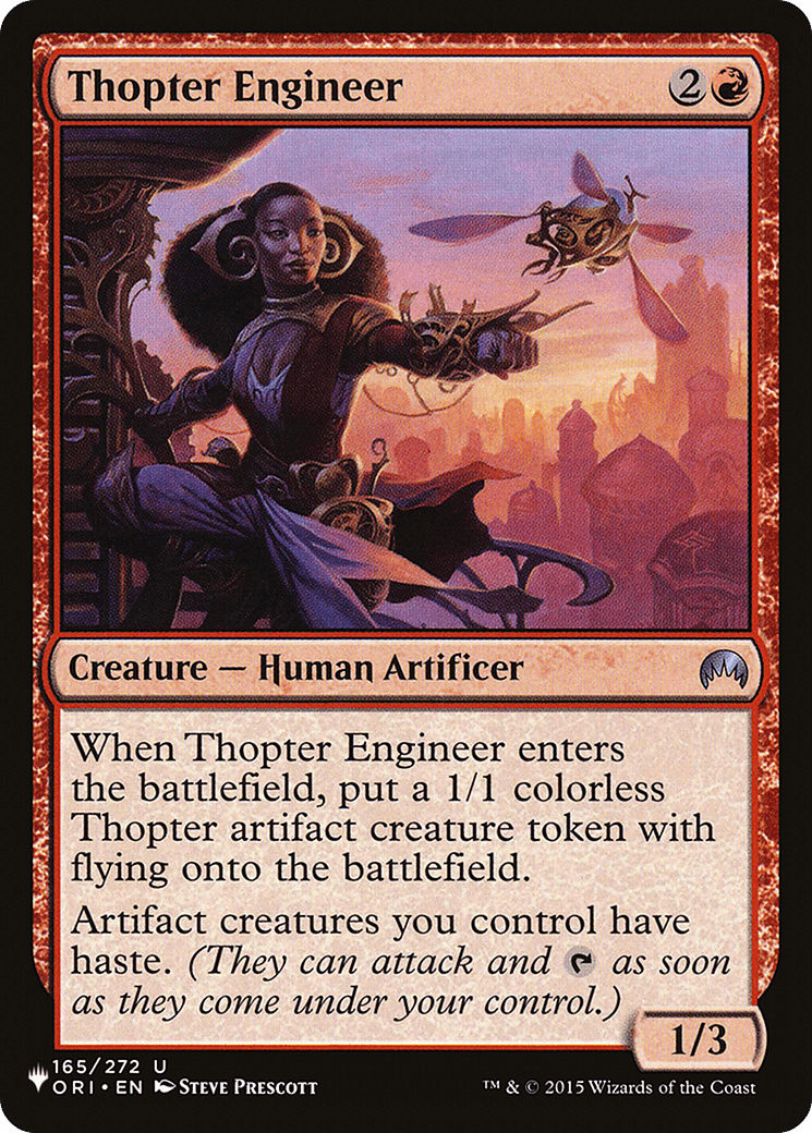 Thopter Engineer [The List] - Card Brawlers