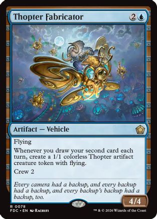 Thopter Fabricator (FDC-078) - Commander: Foundations - Card Brawlers