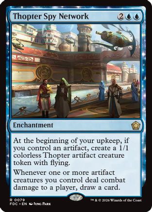 Thopter Spy Network (FDC-079) - Commander: Foundations - Card Brawlers