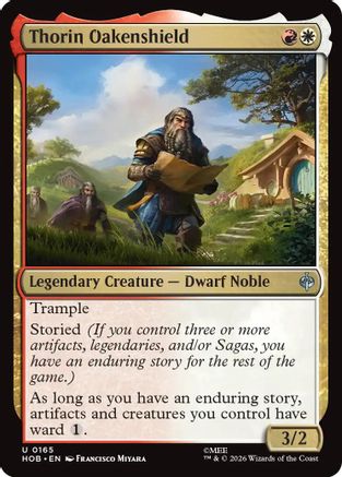 Thorin Oakenshield (HOB-165) - The Hobbit Foil - Card Brawlers
