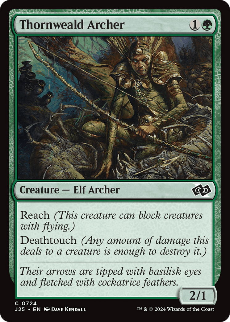 Thornweald Archer [Foundations Jumpstart] - Card Brawlers