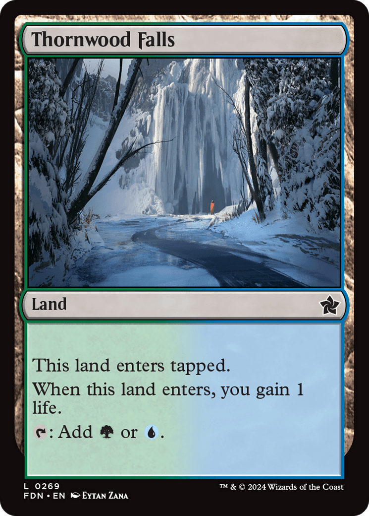 Thornwood Falls [Foundations] - Card Brawlers