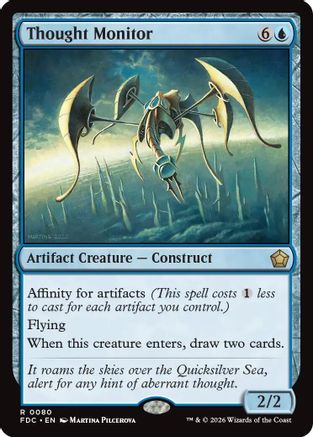 Thought Monitor (FDC-080) - Commander: Foundations - Card Brawlers