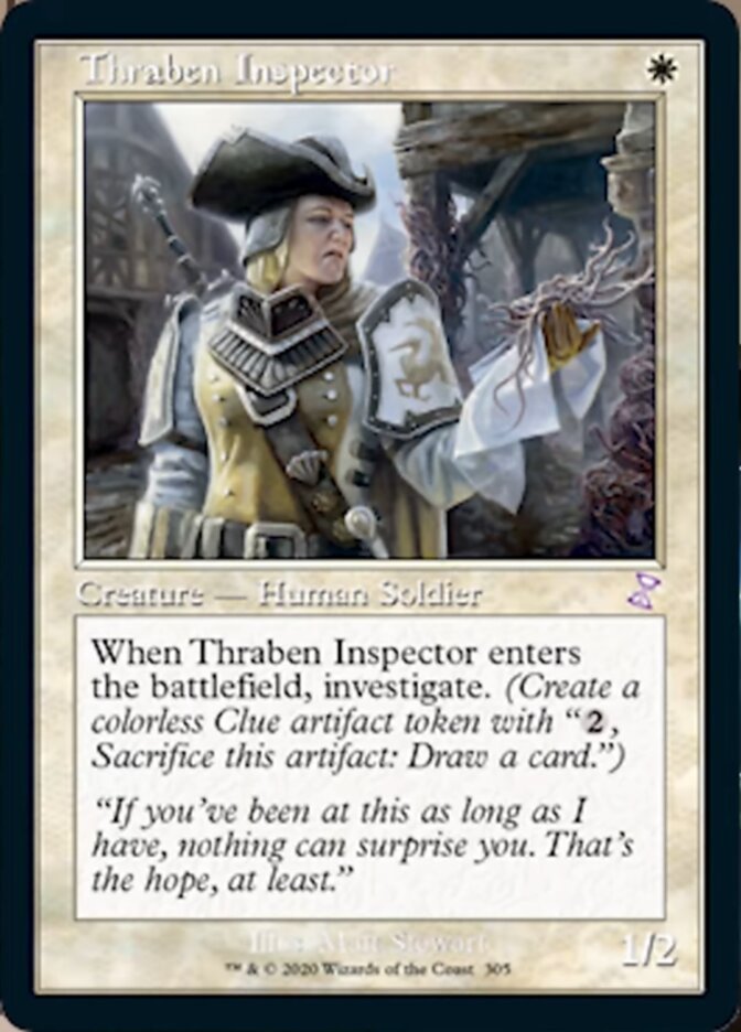Thraben Inspector (Timeshifted) [Time Spiral Remastered] - Card Brawlers